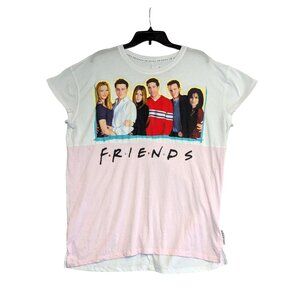 Friends TV Show Graphic Tee Shirt Sleep shirt Size L